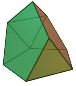 Vertex figure: Tridiminished icosahedron
8 faces:

5 3.3.3 and 3 3.3.3.3.3 Tridiminished icosahedron.png