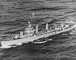 USS <i>Farenholt</i> (DD-491) Benson-class destroyer