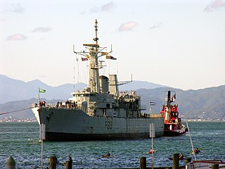 HMNZS <i>Wellington</i> (F69) Leander class frigate sunk as artificial reef off Wellington, New Zealand