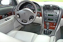 Instrument panel and dash area of a 2002 Lincoln LS 02LSDash.jpg