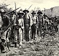 Soldats cubains en 1898.