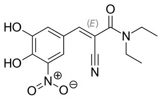 <span class="mw-page-title-main">Entacapone</span> Chemical compound