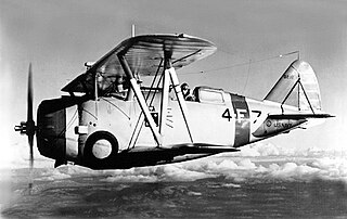 <span class="mw-page-title-main">Grumman F3F</span> US Navy biplane