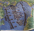 1572 - Fernando Bertelli, Die Seeschlacht von Lepanto.