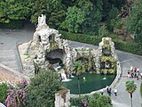 Fountain of the Eagle, Vatican gardens, Rome.JPG