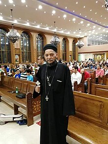 Fr. Bishoy in Church Service