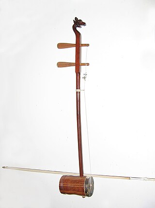 <i>Gaohu</i> Chinese bowed string instrument