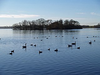 Hornsea Mere Freshwater lake in the East Riding of Yorkshire, England