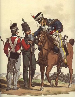 <span class="mw-page-title-main">King's German Legion</span> British military force of the Napoleonic Wars