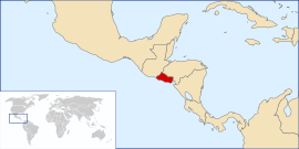 Розташування Сальвадору