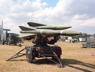 <span class="mw-page-title-main">MIM-23 Hawk</span> American surface-to-air missile family