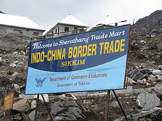 <span class="mw-page-title-main">Sherathang</span> Town in Sikkim, India