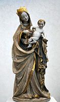 Beautiful Madonna from Wrocław, National Museum in Warsaw.