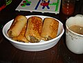 Pies (pirozhki) stuffed with sauerkraut