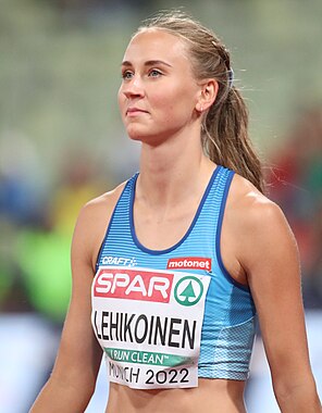 Viivi Lehikoinen bei den Europameisterschaften 2022 in München