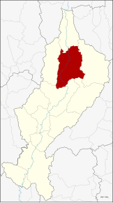 Amplasarea districtului în provincia Lampang