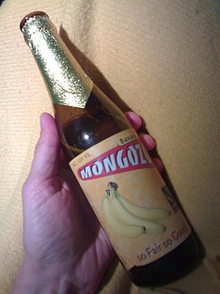 <span class="mw-page-title-main">Banana beer</span> Alcoholic beverage made from fermentation of mashed bananas