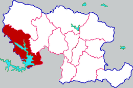 Contea di Xichuan – Mappa