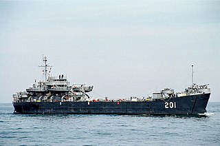 USS <i>LST-755</i> LST-542-class landing ship tank