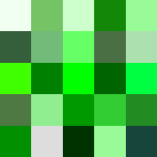 <span class="mw-page-title-main">Shades of green</span> Varieties of the color green