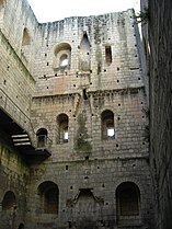 Intérieur du donjon.