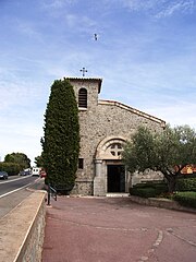 La chapelle Saint-Roch du Dramont.