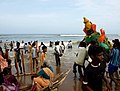 Immersion of Ganesh at Foreshore Estate