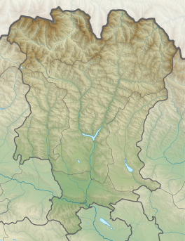 Map showing the location of Devdaraki