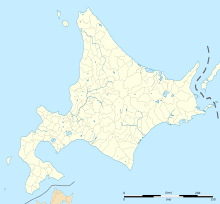 三菱大夕張炭鉱の位置（北海道内）