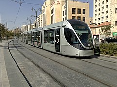 Citadis 302 в Иерусалиме