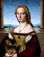 Lady with a Unicorn by Raphael, c. 1505