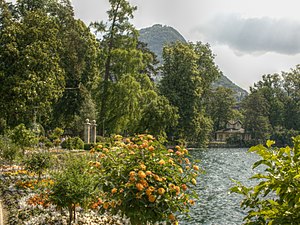 Una vista del parco