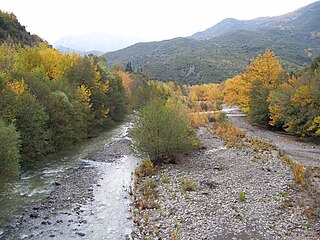 <span class="mw-page-title-main">Mornos</span> River in Phocis and Aetolia-Acarnania, Greece