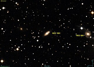 <span class="mw-page-title-main">NGC 1001</span> Unbarred spiral galaxy in the constellation Perseus