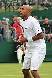 Monroe at the 2013 Wimbledon Championships Nicholas Monroe WM13-003.JPG