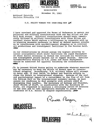 <span class="mw-page-title-main">National security directive</span> Classified instructions from the US president