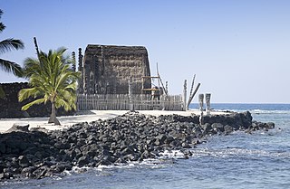 <span class="mw-page-title-main">Puʻuhonua o Hōnaunau National Historical Park</span> Historic Place in Hawaii County, Hawaii, United States