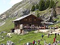 Il rifugio Sandro Pertini