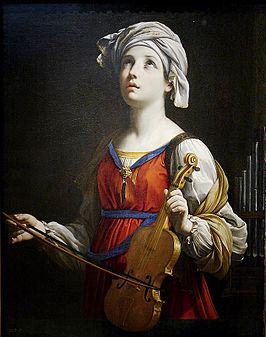 Sint-Cecilia door Guido Reni, 1606[1]