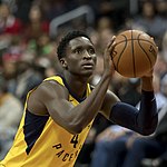 Victor Oladipo was selected 2nd overall by the Orlando Magic. Victor Oladipo (39060706270) crop.jpg