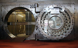 <span class="mw-page-title-main">Bank vault</span> Secure space where valuable items are stored