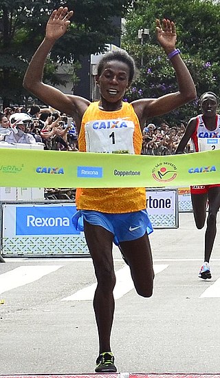 <span class="mw-page-title-main">Wude Ayalew</span> Ethiopian long-distance runner