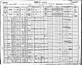 (Fourth Census of Canada, 1901) Manitoba Province, District No. 12 Winnipeg, S. District No. 6, Ward 5, Page 9 (Lines 33, 34, and 35)