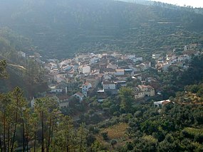 Vista geral da localidade de Alvito da Beira