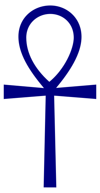 <span class="mw-page-title-main">Ankh</span> Ancient Egyptian hieroglyphic symbol