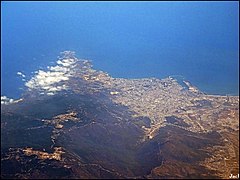 Annaba vue du ciel.