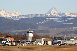 <span class="mw-page-title-main">Bern Airport</span> Airport in Belp