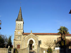 Skyline of Castelnau-Chalosse