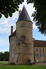 Le château de Vandenesse.