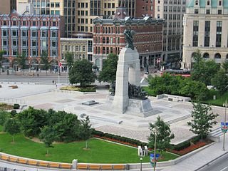 <span class="mw-page-title-main">Confederation Square</span> Square in Ottawa, Canada